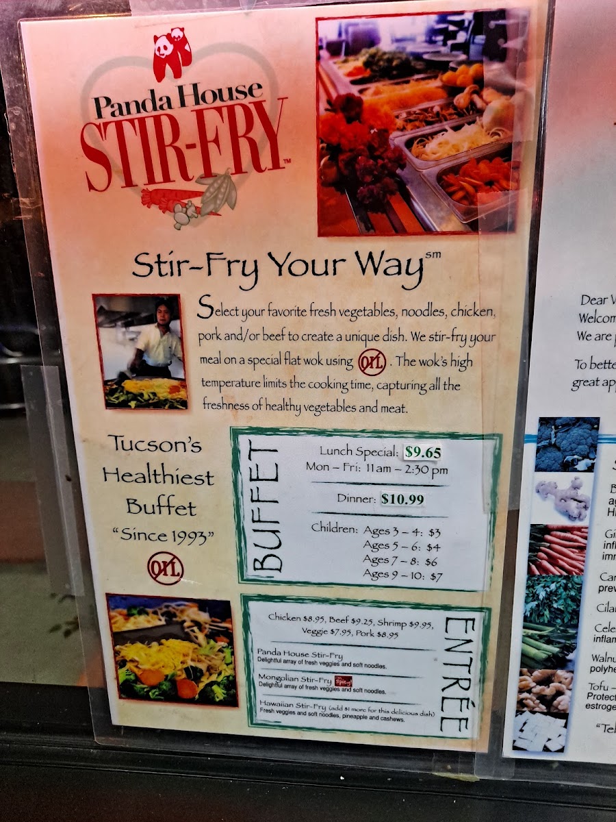 Menu Panda House Stir-Fry Mongolian Grill-3